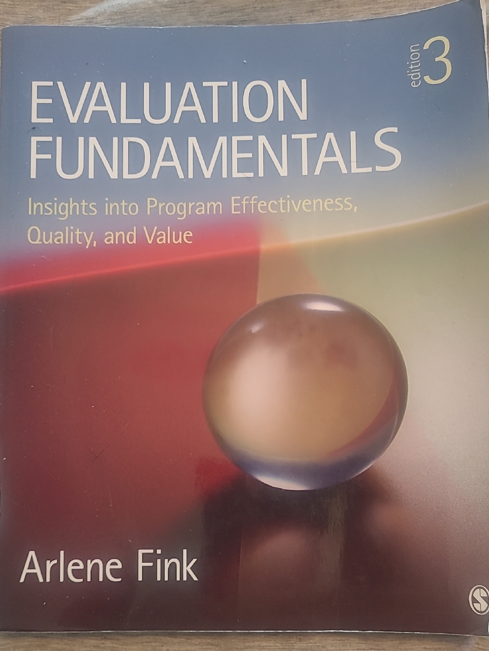 Evaluation Fundamentals Graduate Level Psych Book